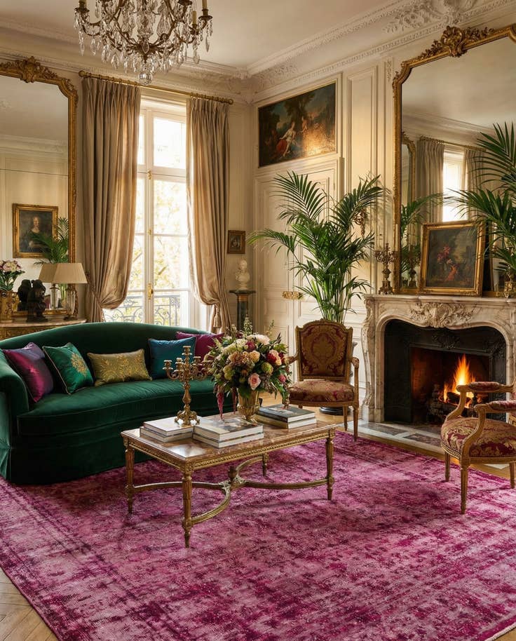 Detail image of 9' 7 x 12' 7 Hand Knotted Ultra Vintage Persian Wool Rug