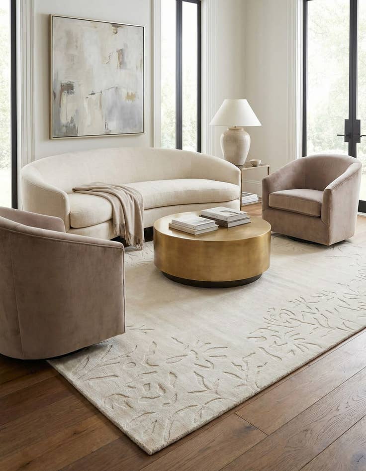 Detail image of 4' 7 x 6' 6 Darya Rug