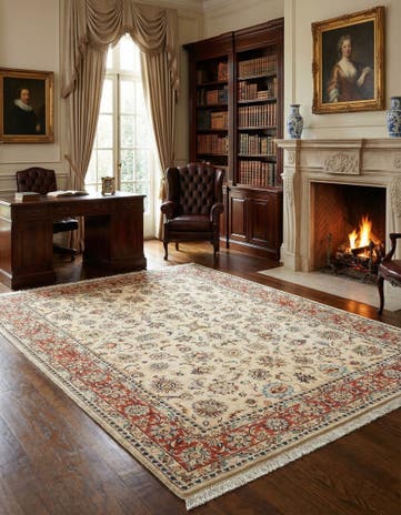 7' 10 x 11' 3 Tabriz Wool Rug