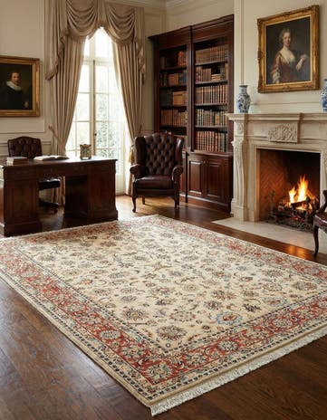 7' 10 x 11' 3 Tabriz Wool Rug