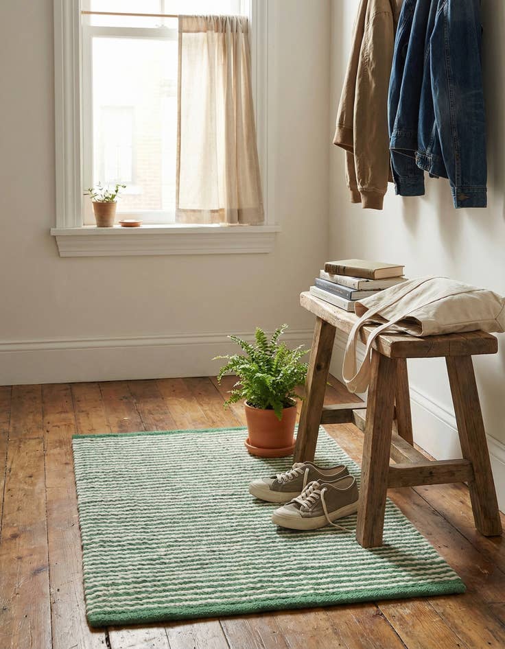 Detail image of 2' 1 x 3' 1  Hand Woven  Rug