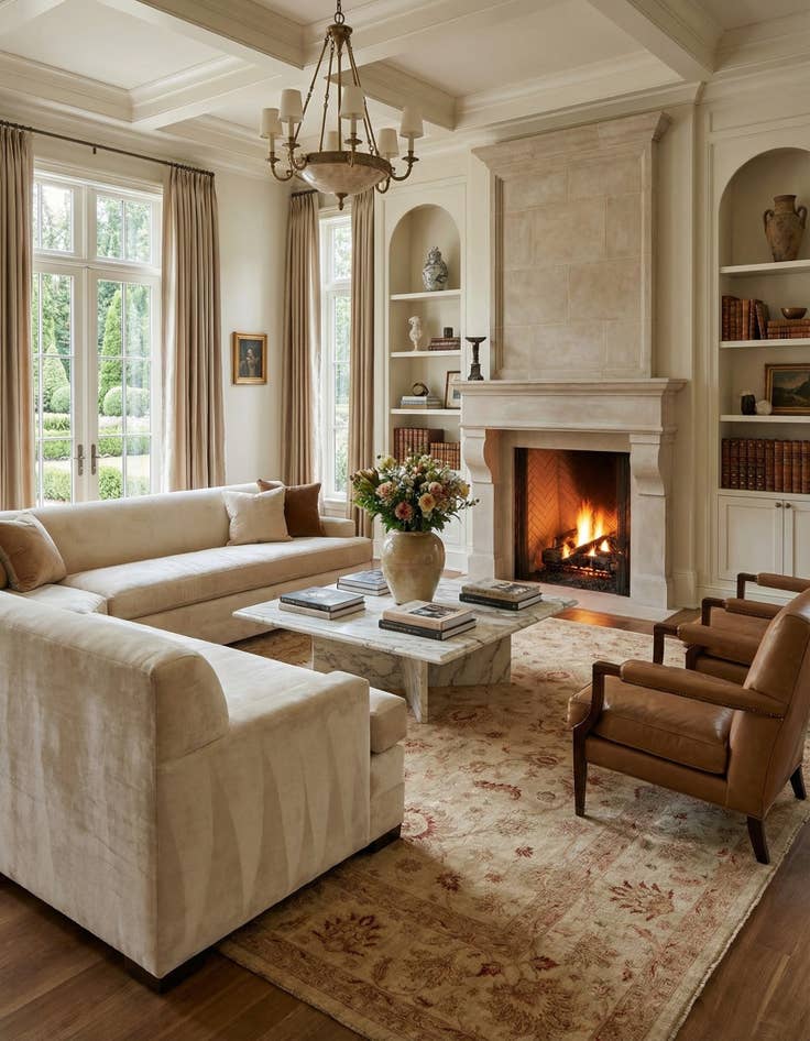 Detail image of 13' 2 x 19' 2  Hand Knotted Peshawar Ziegler Rug