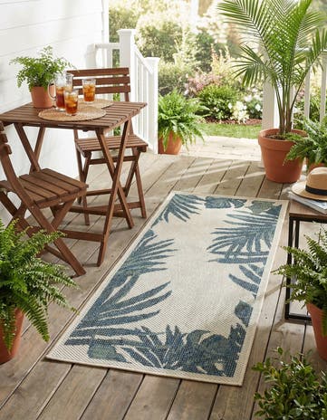 2' x 4' Easy-Clean Baja Indoor / Outdoor Runner Rug