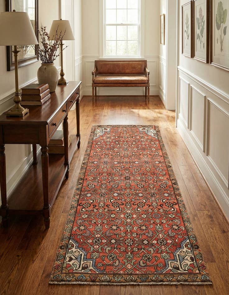 Detail image of 3' 1 x 6' 8 Hamedan Runner Rug