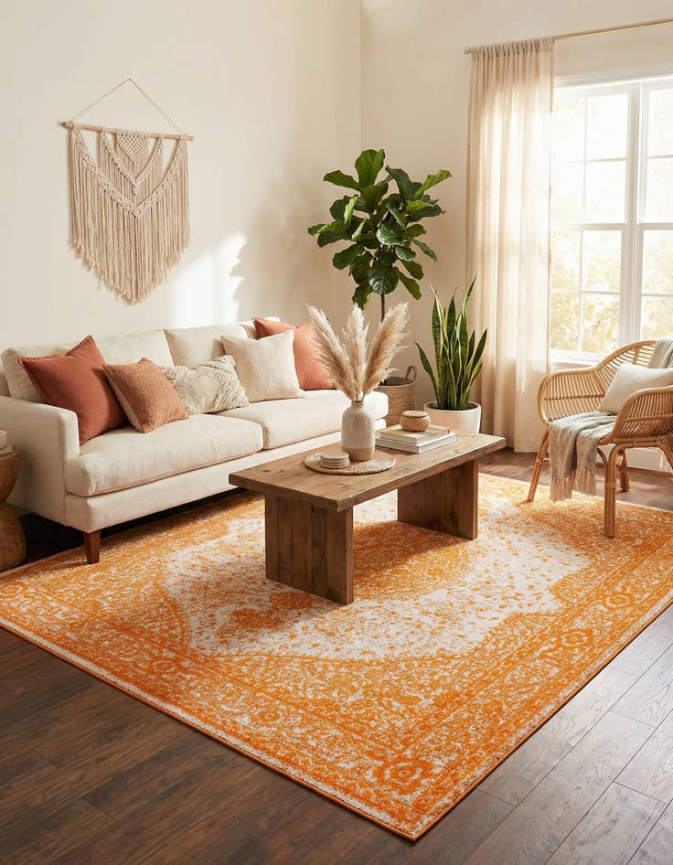 Detail image of 7' 10 x 7' 10 Bexley Square Rug