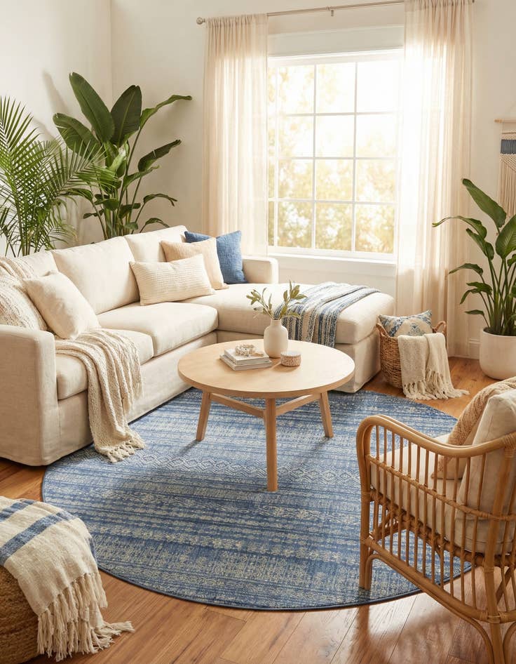 Detail image of 8' x 8' Solaris Round Rug