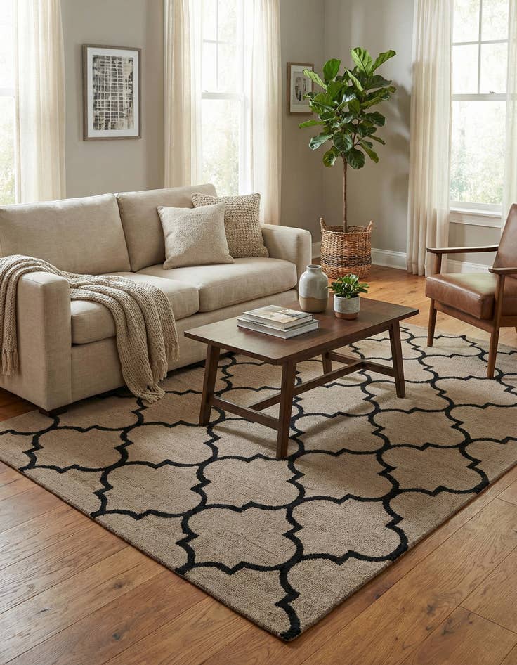 Detail image of 5' x 8' Luna Rug