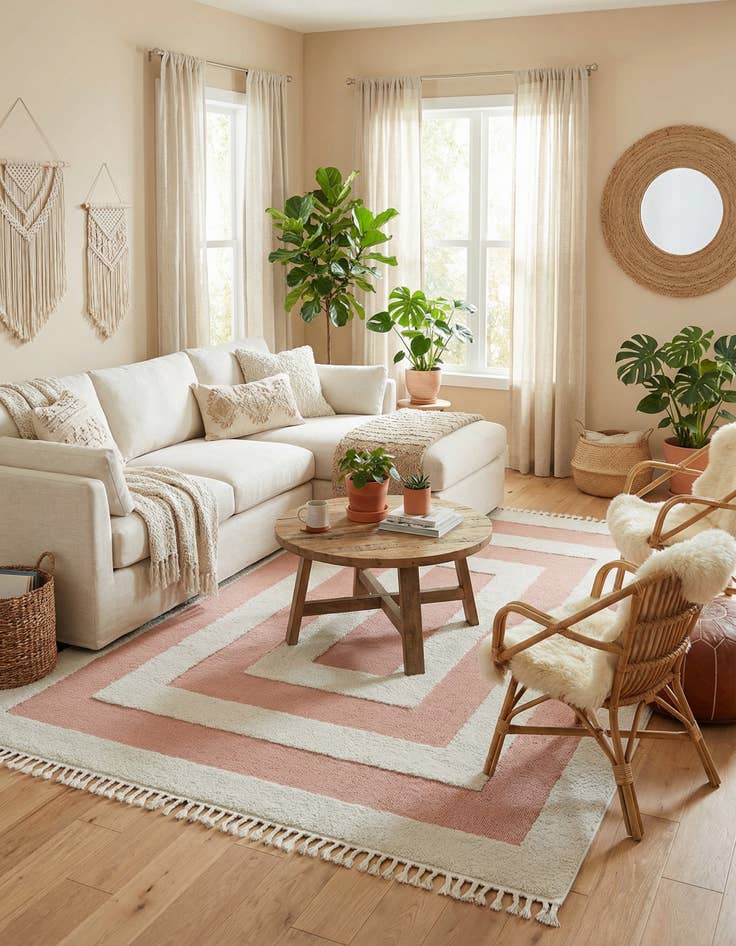 Detail image of  9' x 12' Boho Rug