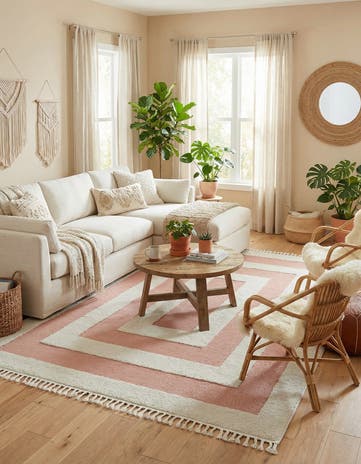 9' x 12' Boho Rug