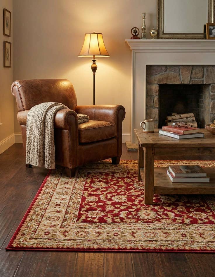 Detail image of  4' x 4' Aditi Square Rug