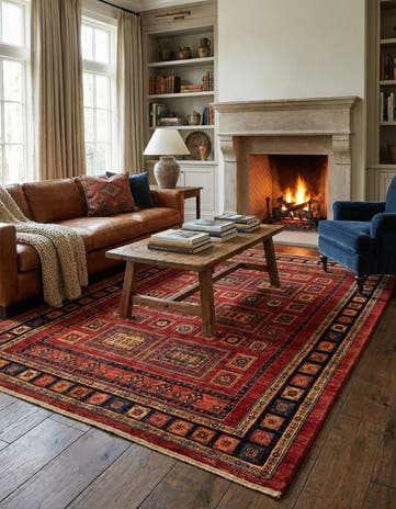 4' 7 x 6' 9 Kashkuli Rug