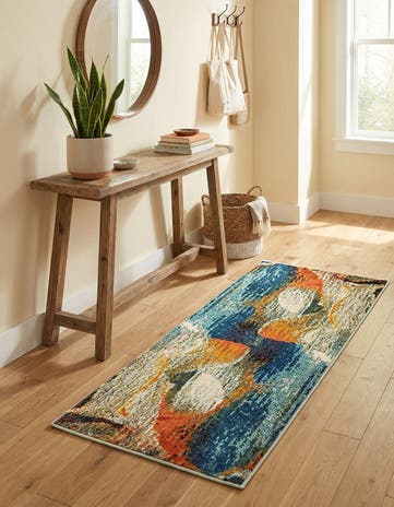 2' x 4' Washable Haerfest Runner Rug