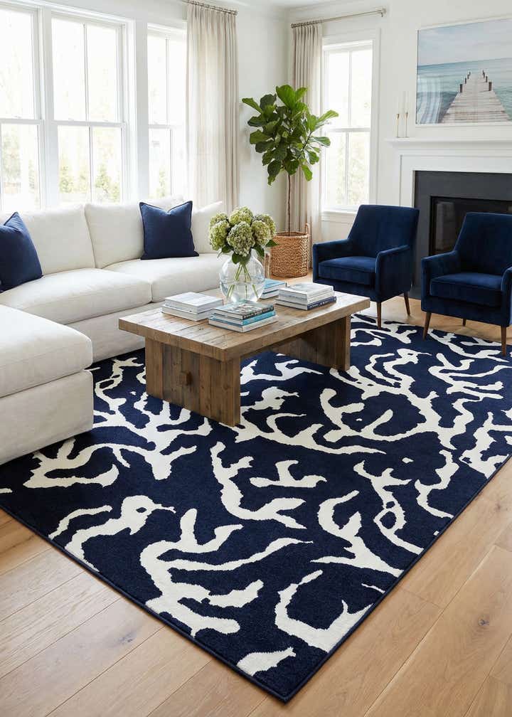 10' x 14' Easy-Clean Sabrina Soto Indoor / Outdoor Rug