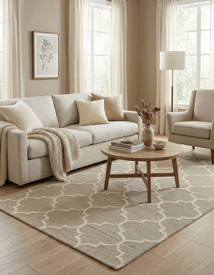 Detail image of 5' x 8' Luna Rug