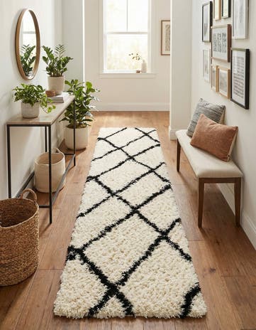 2' 7 x 12' Infinity Shag Runner Rug