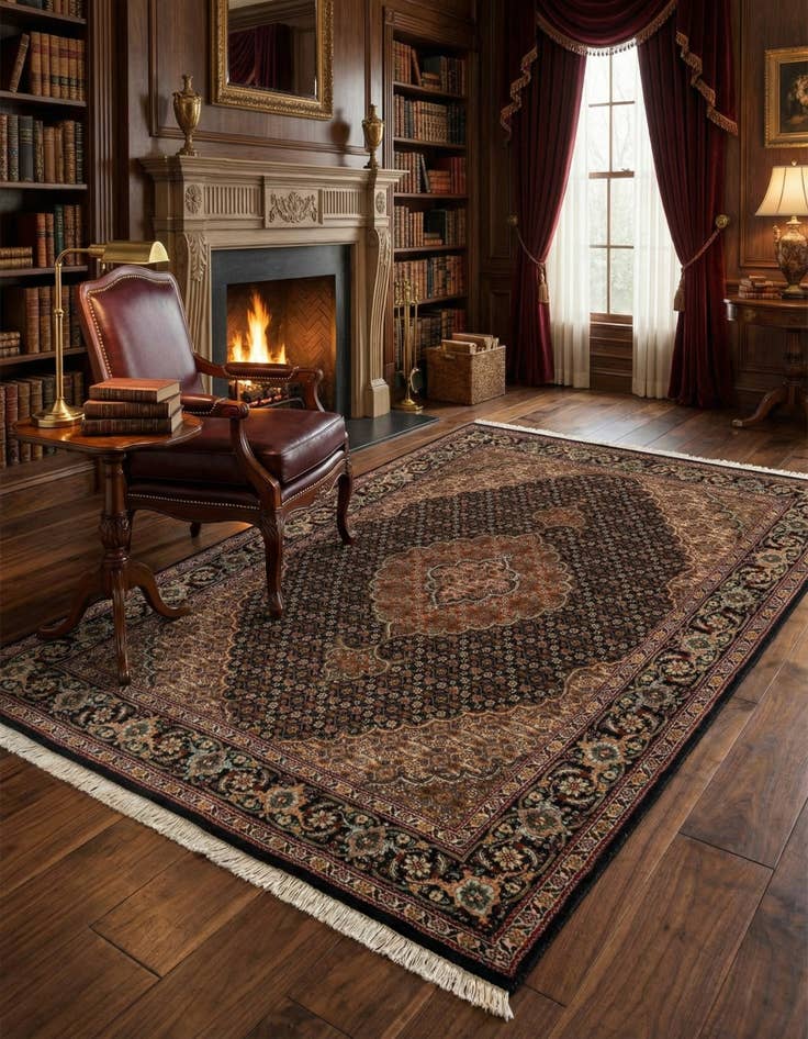 Detail image of 3' 5 x 5' 1 Tabriz Wool Rug