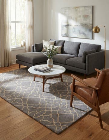 5' 1 x 8' Luna Wool Rug