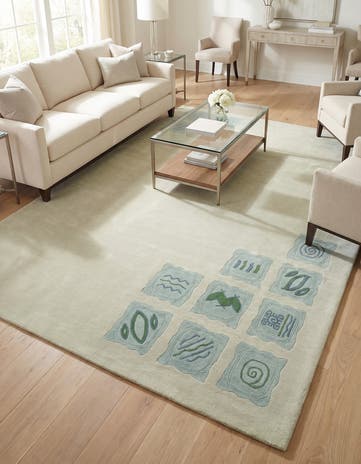 6' 8 x 10' Hand Knotted Nepal Wool Rug