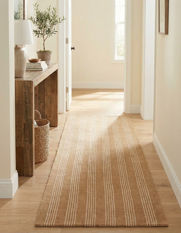 3' 3 x 10' Jill Zarin Striped Wool...