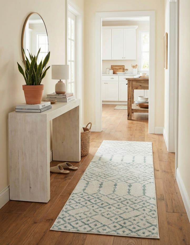 2' x 6' Paxon Trellis Runner Rug