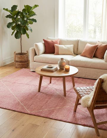 5' 6 x 7' 10 Hand Knotted Moroccan Wool Rug
