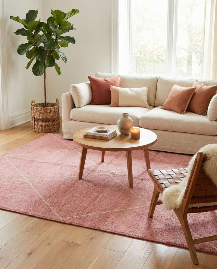 5' 6 x 7' 10 Hand Knotted Moroccan Wool Rug