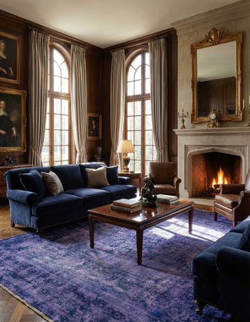 9' 7 x 12' 11 Vintage Royal Rug