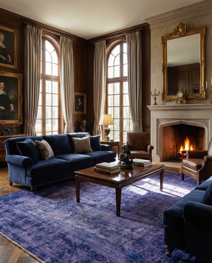 Detail image of 9' 7 x 12' 11 Vintage Royal Rug