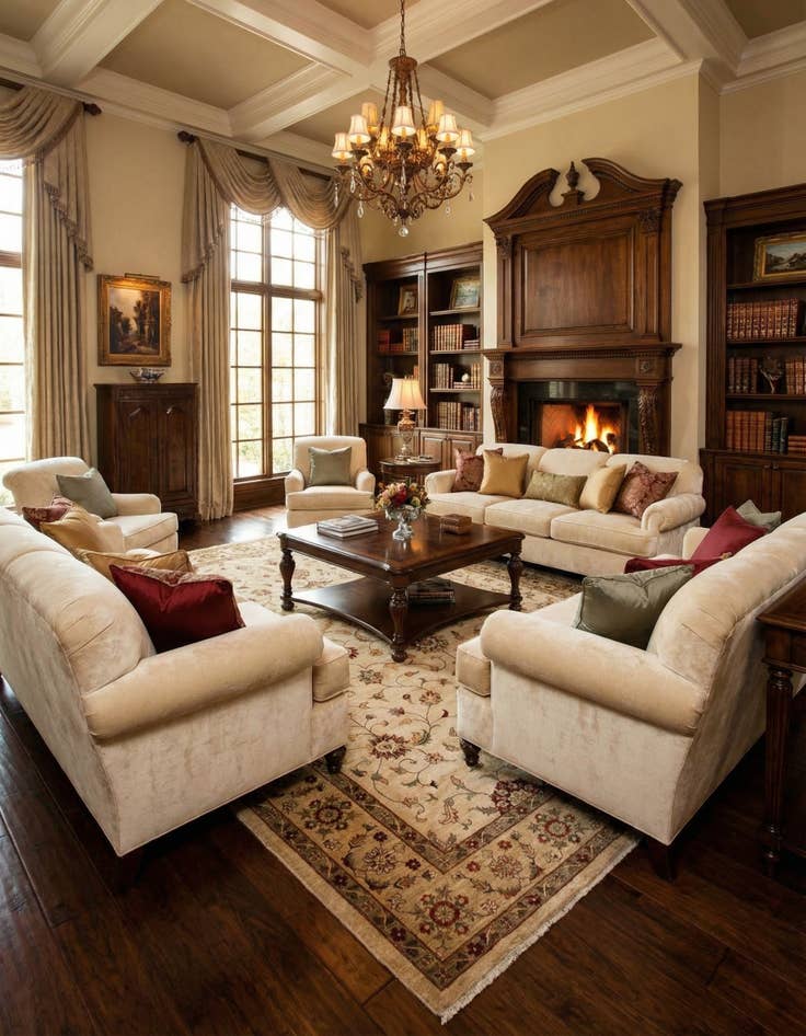 Detail image of  12' 1 x 17' 8  Hand Knotted Peshawar Ziegler Rug