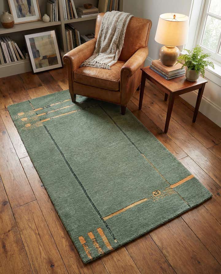 2' 5 x 4' 8 Hand Knotted Gabbeh Rug