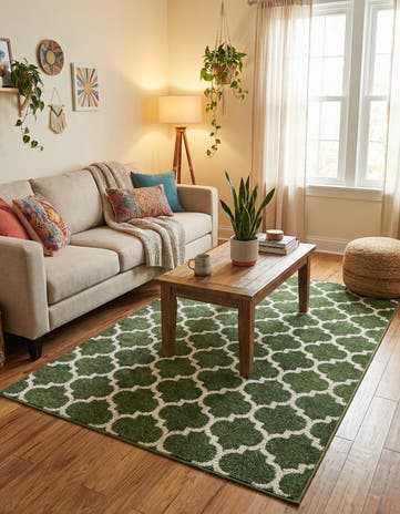 4' x 6' Lattice Rug