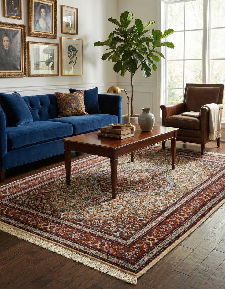 Detail image of 3' 1 x 4' 8 Mood Wool Rug