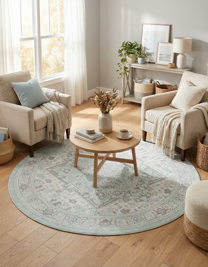 7' x 7' Whitney Round Rug