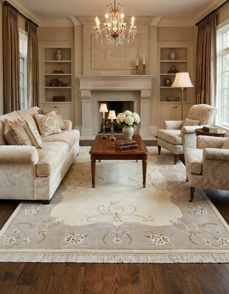 Detail image of 5' 9 x 8' Darya Rug