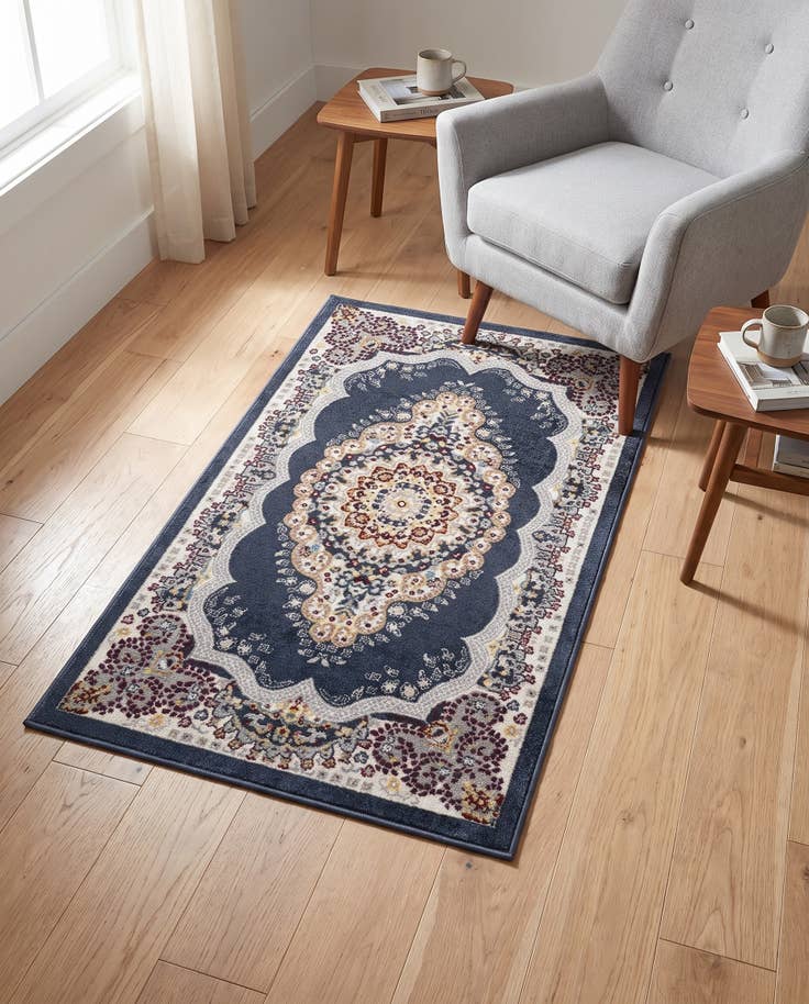 Detail image of 3' 3 x 5' 3 Kamala Washable Rug