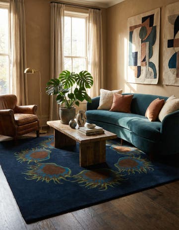 7' 5 x 7' 7 Luna Square Rug
