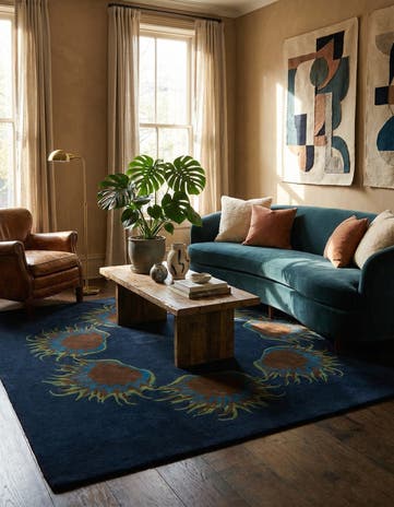 7' 5 x 7' 7 Luna Square Rug