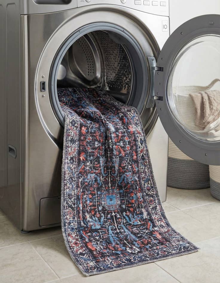 Detail image of  2' x 7' 10  Washable Mangata Runner Rug