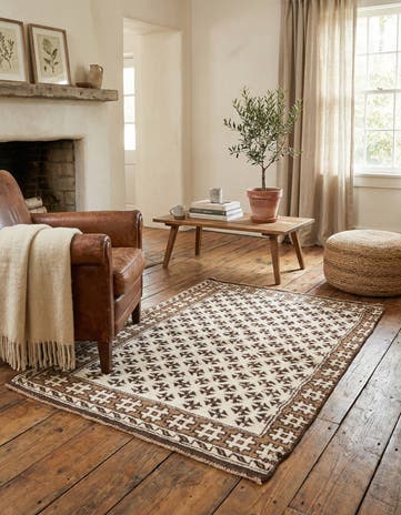 3' 3 x 4' 9 Hand Knotted Ultra Vintage Persian Wool Rug