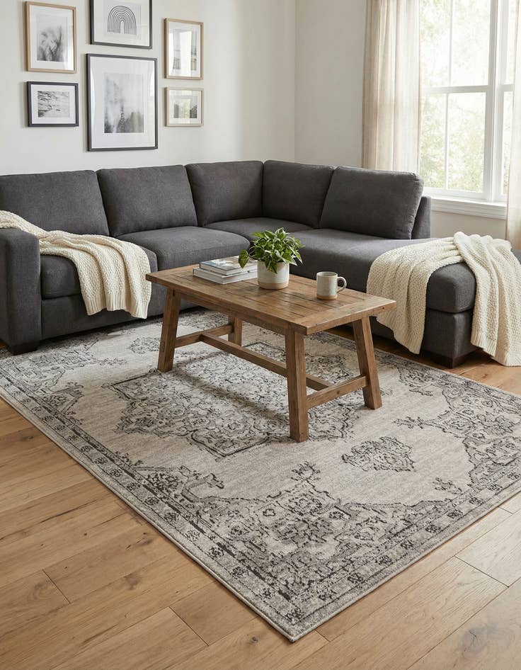 Detail image of  5' 3 x 8' Nyla Rug