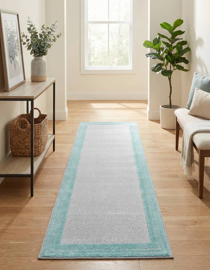 Detail image of 2' x 8' Easy-Clean Aruba Indoor / Outdoor Runner Rug