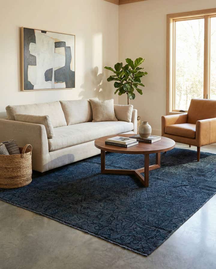 4' 11 x 7' 11 Hand Knotted Darya Rug