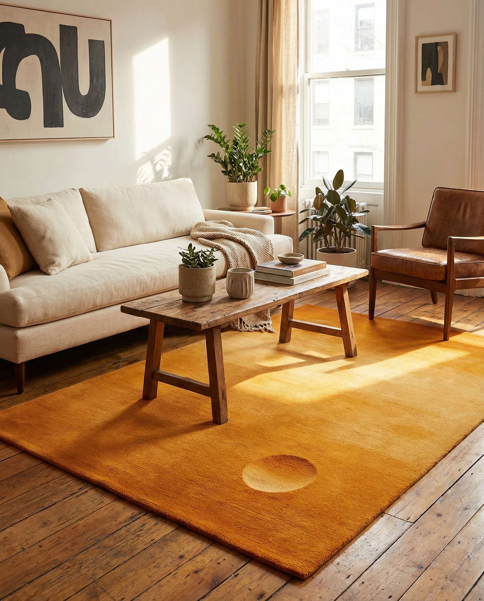 4' x 6' Hand Knotted Nepal Wool Rug