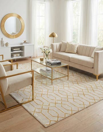 10' x 13' Marilyn Monroe™ Glam Trellis Rug
