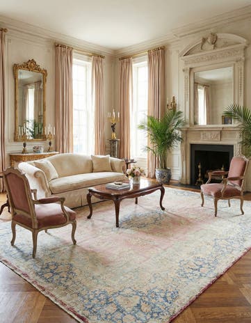 9' 9 x 13' 2 Vintage Royal Wool Rug