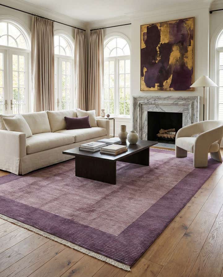 6' 7 x 9' 11 Hand Knotted Darya Wool Rug