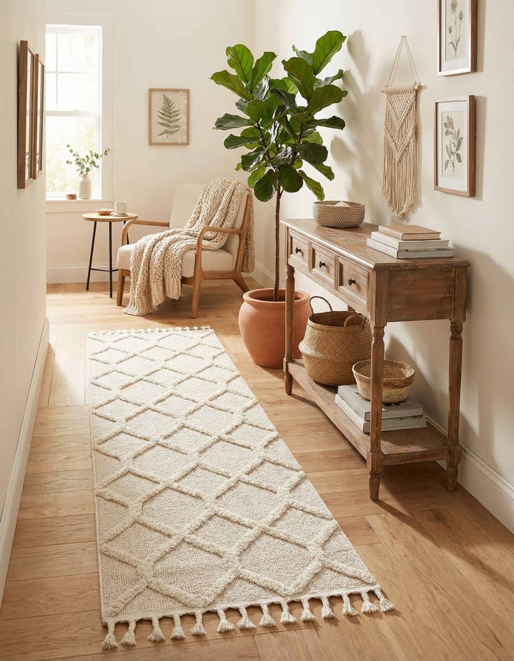 Detail image of  2' 7 x 12' Boho Runner Rug