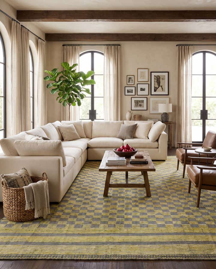 8' 10 x 12' Hand Knotted Moroccan Wool Rug