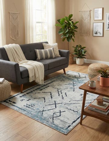 5' 3 x 8' Kamala Washable Rug
