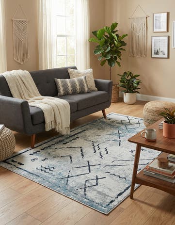 5' 3 x 8' Kamala Washable Rug